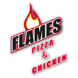 Flames Kirkby logo.